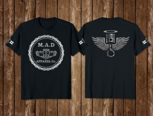 Design de T-shirt par BLACK H pour MAD Apparel Co. | Design #24152522