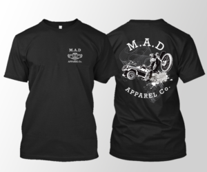 Design de T-shirt par Eightone 3 pour MAD Apparel Co. | Design : #24147653