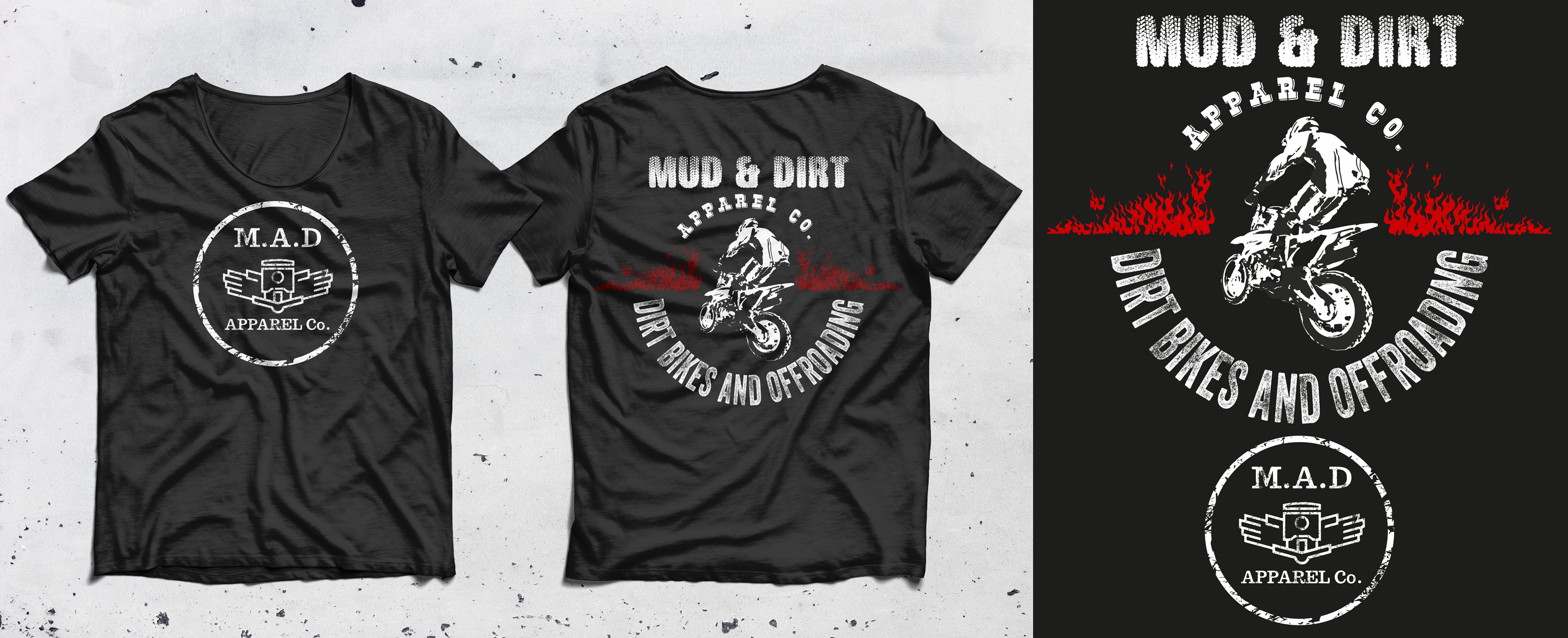 T-shirt Design by Al Pech for MAD Apparel Co. | Design #24156872