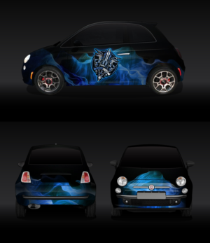 Fiat 500 Car Wrap Designs | Diseño de Rotulación de Vehículo por Kira Graphics