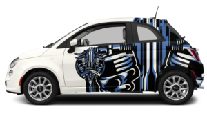 Fiat 500 Car Wrap Designs | Car Wrap Design by Adi Saos