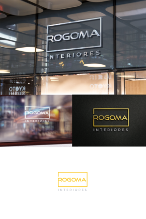 Diseño de Logo por Prashant Besra para Rogoma Interiores | Diseño: #24097645