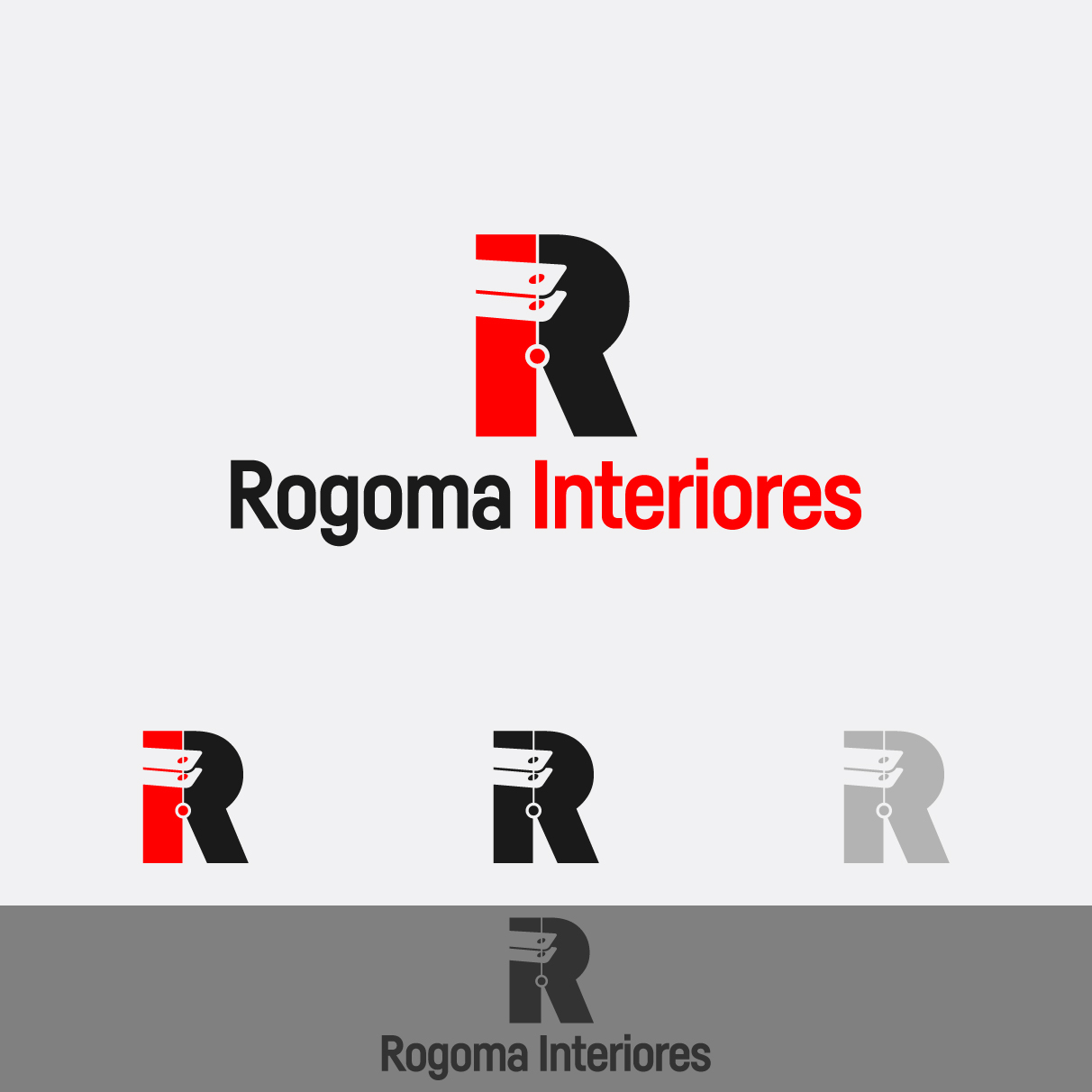 Logo Design by 21.owl for Rogoma Interiores | Design #24152362