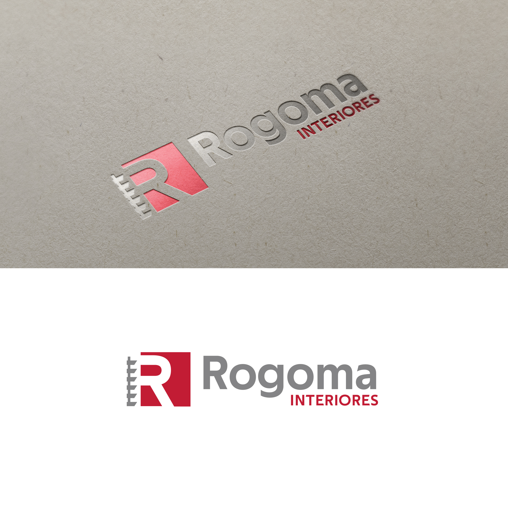 Logo Design by karixen for Rogoma Interiores | Design #24102801