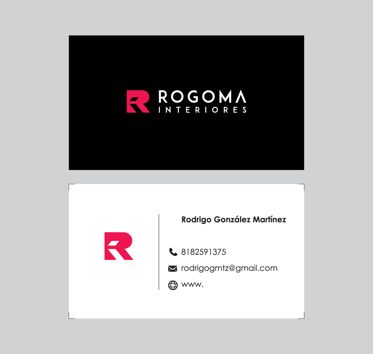 Logo Design by bijuak for Rogoma Interiores | Design #24093963