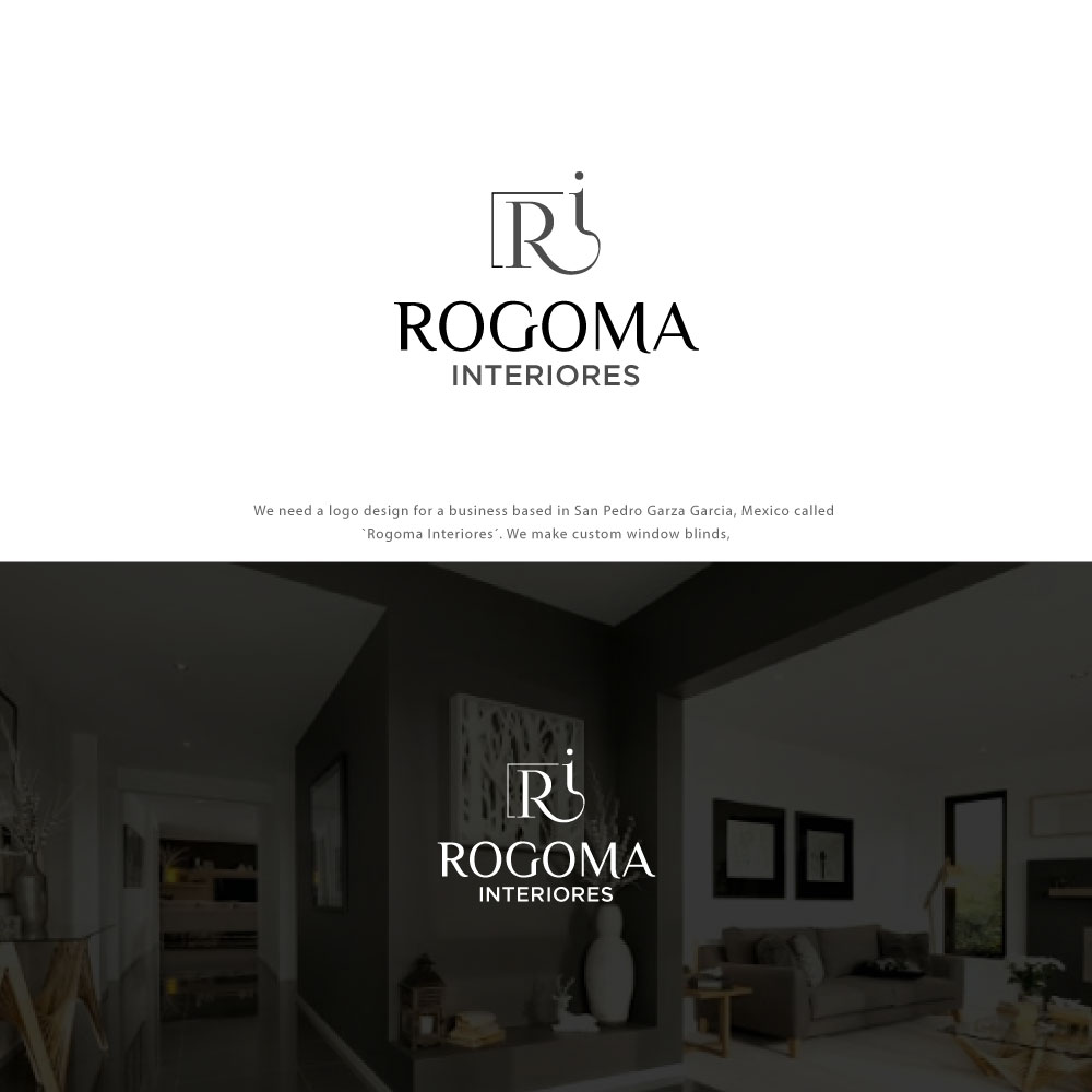 Logo Design by ESolz Technologies for Rogoma Interiores | Design #24105859