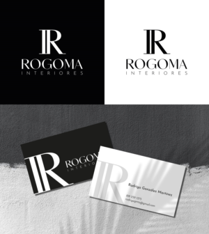 Diseño de Logo por sez_inn para Rogoma Interiores | Diseño #24124371