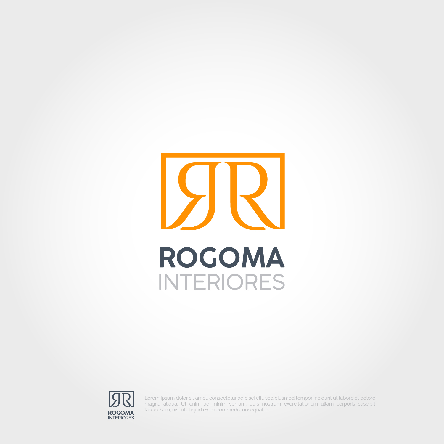 Logo Design by M6G for Rogoma Interiores | Design #24133347