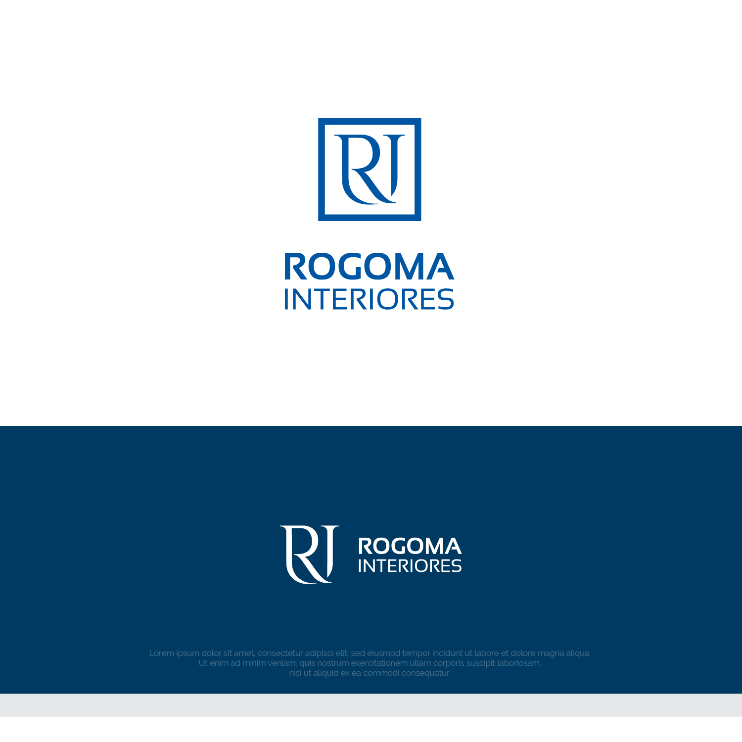 Logo Design by M6G for Rogoma Interiores | Design #24133356