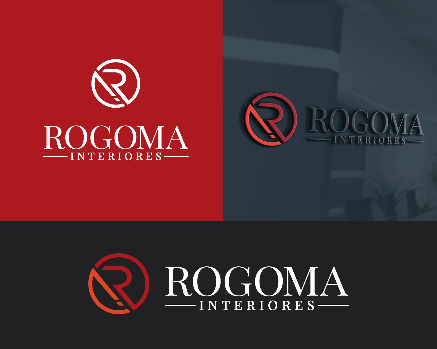 Logo Design by Atec for Rogoma Interiores | Design #24096515