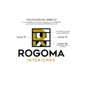 Logo Design by juangildardogonzalez for Rogoma Interiores | Design: #24100728