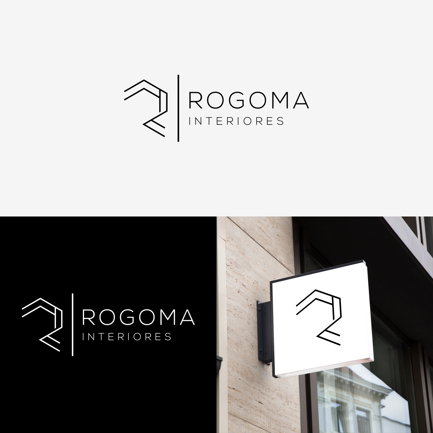 Logo Design by GVisions for Rogoma Interiores | Design #24178771