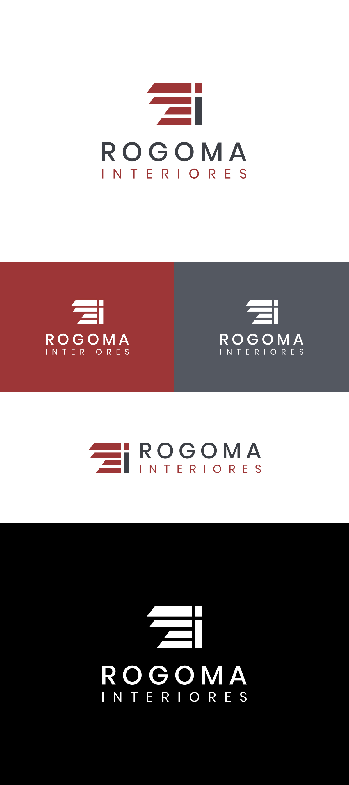 Logo-Design von happybrain design für Rogoma Interiores | Design #24153138