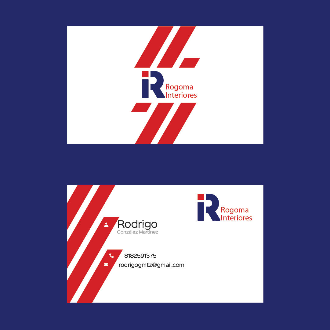 Logo Design by Adil Ashraf for Rogoma Interiores | Design #24155451