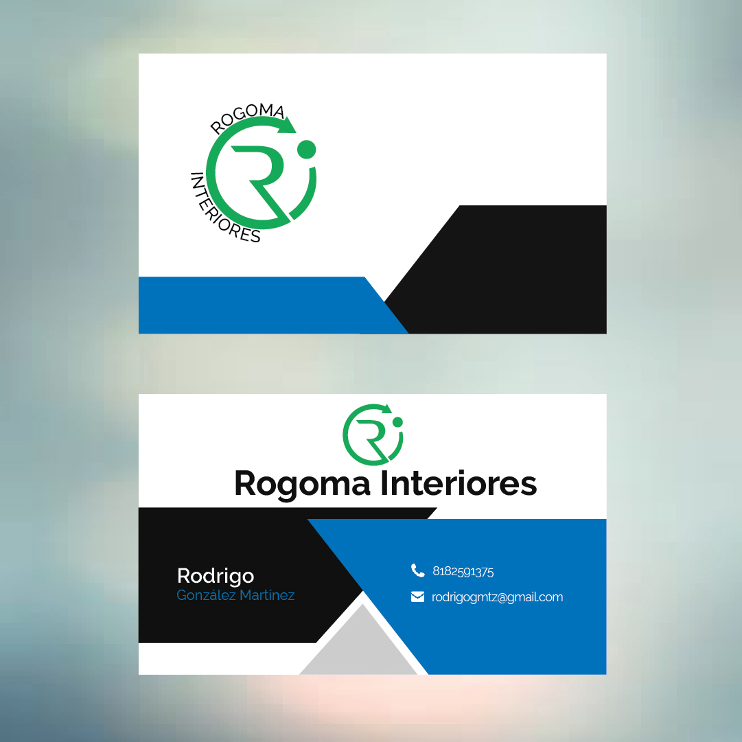 Logo Design by Adil Ashraf for Rogoma Interiores | Design #24155452
