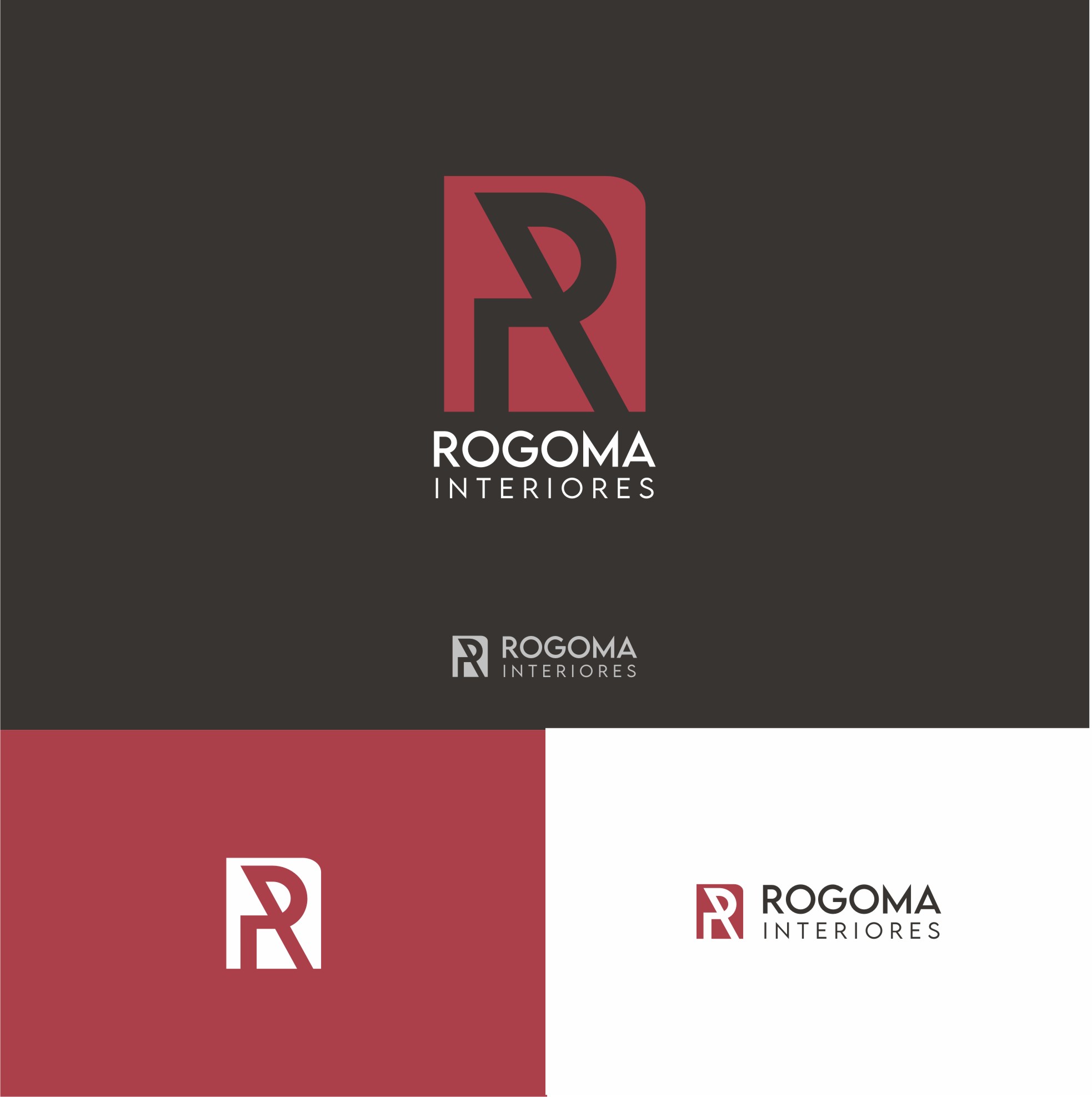 Logo Design by kevinmatt for Rogoma Interiores | Design #24113574