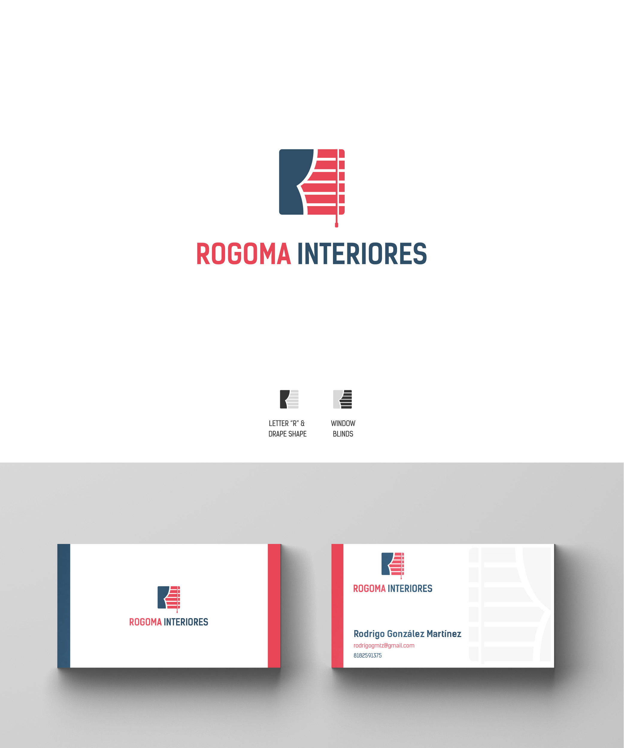 Logo Design by Lia Design for Rogoma Interiores | Design #24108512