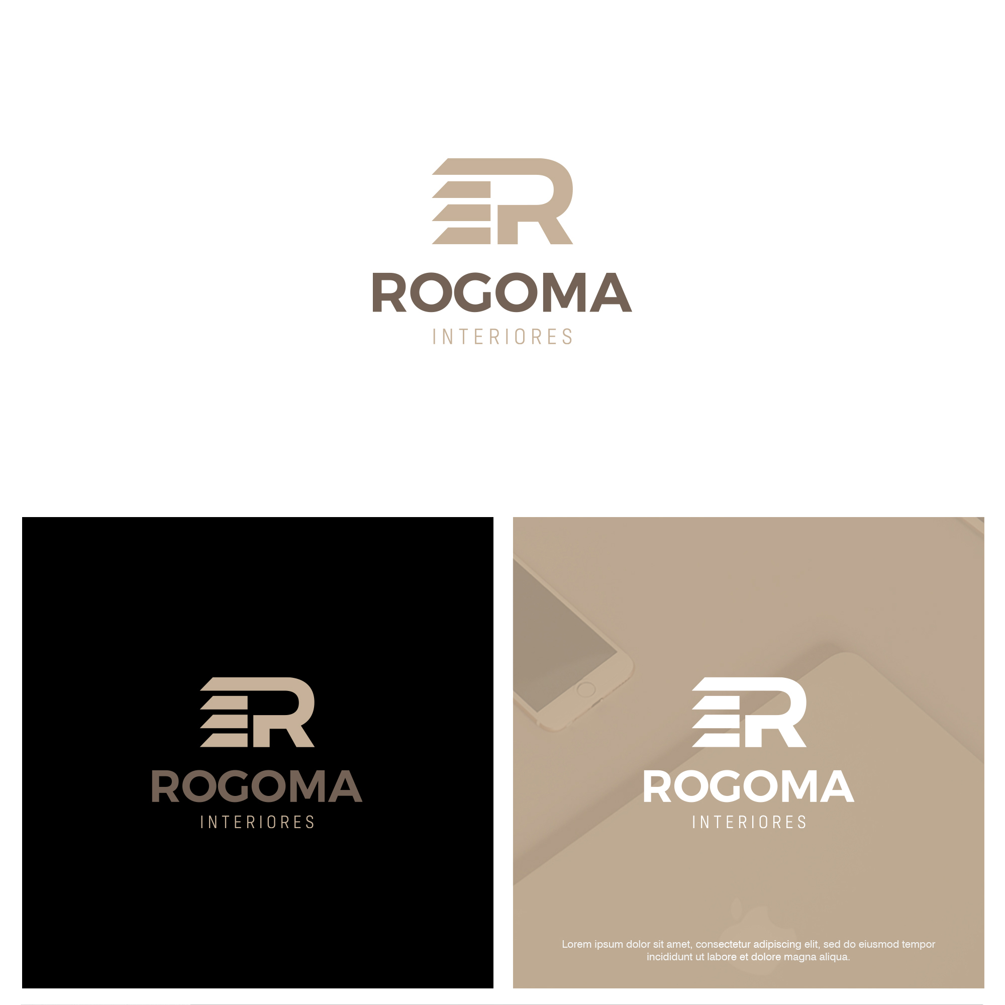 Logo Design by Sktprt04 for Rogoma Interiores | Design #24095950