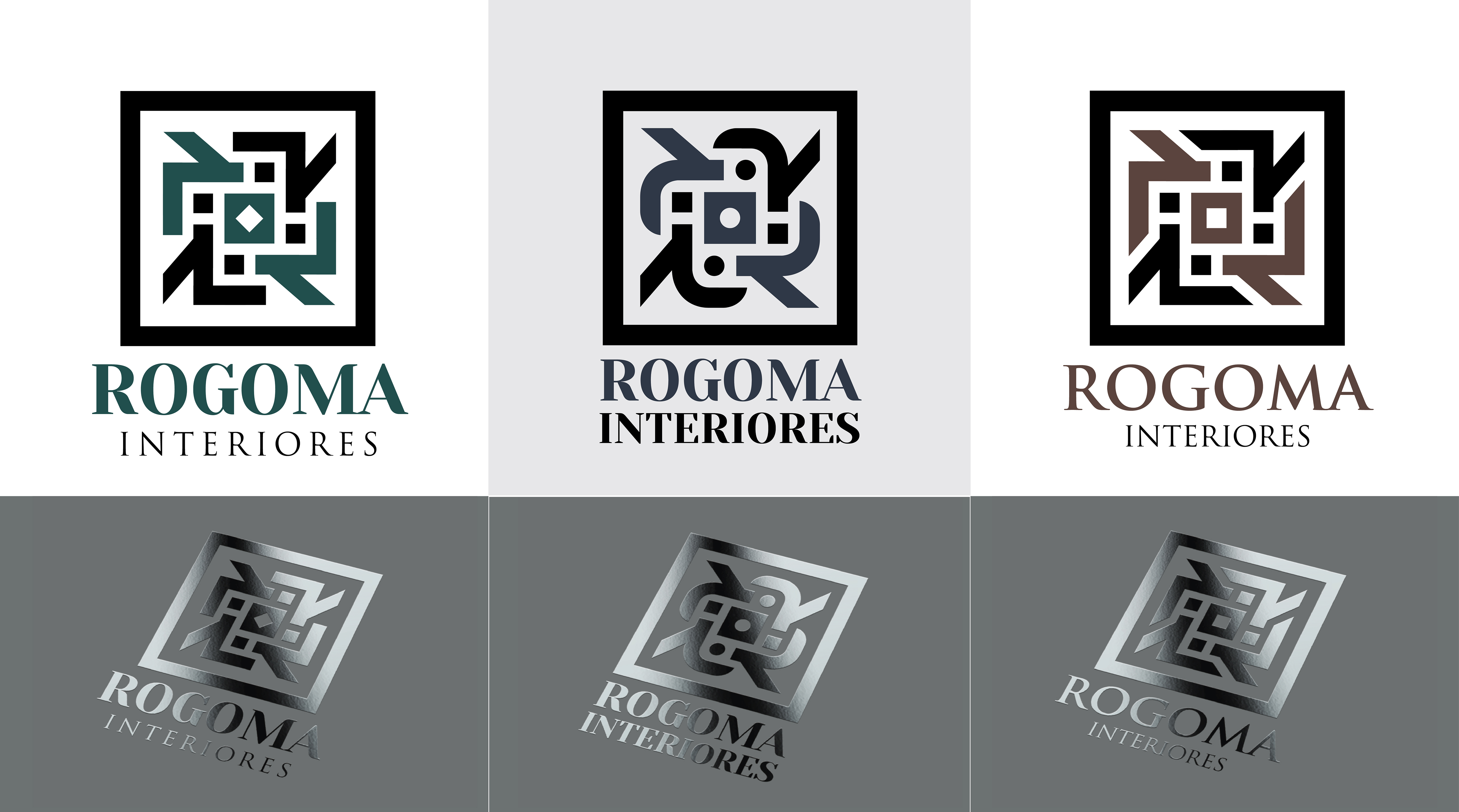 Logo Design by chetan 22 for Rogoma Interiores | Design #24203538