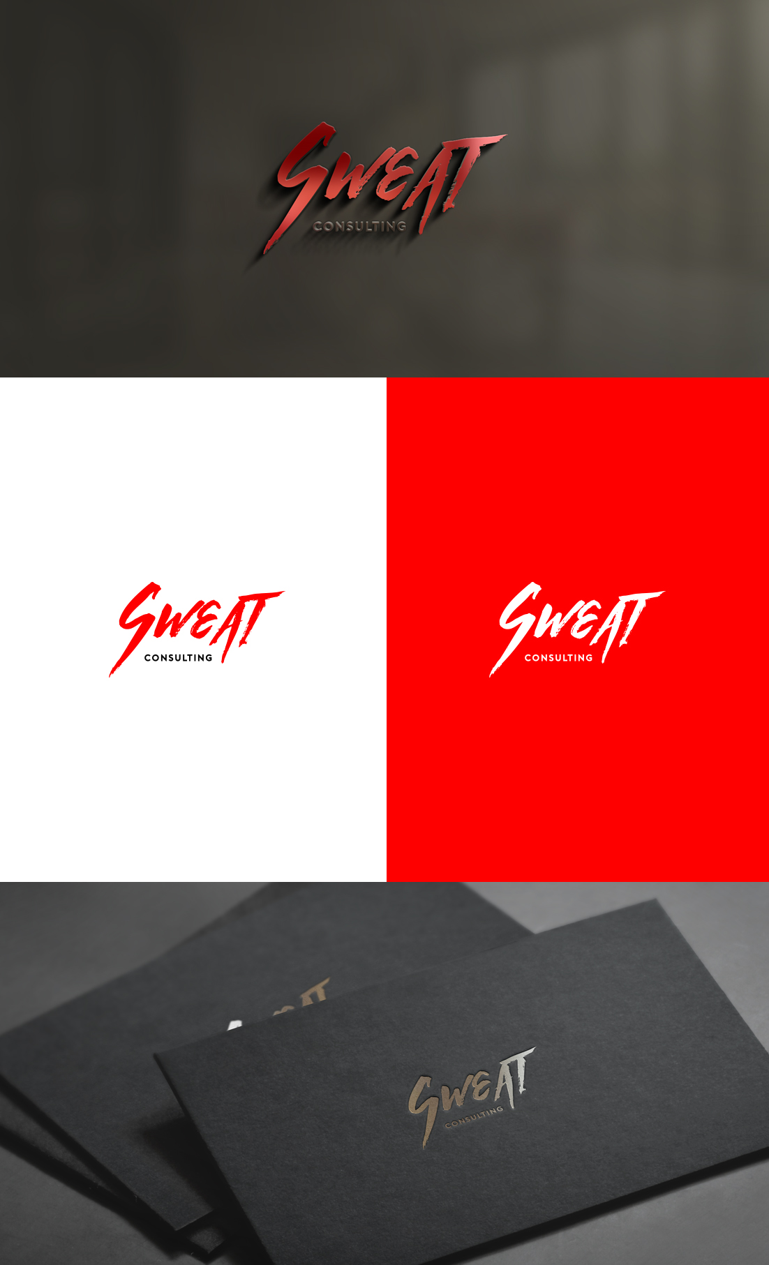 Logo Design by GLDesigns for Sweat Consulting  | Design #24092355