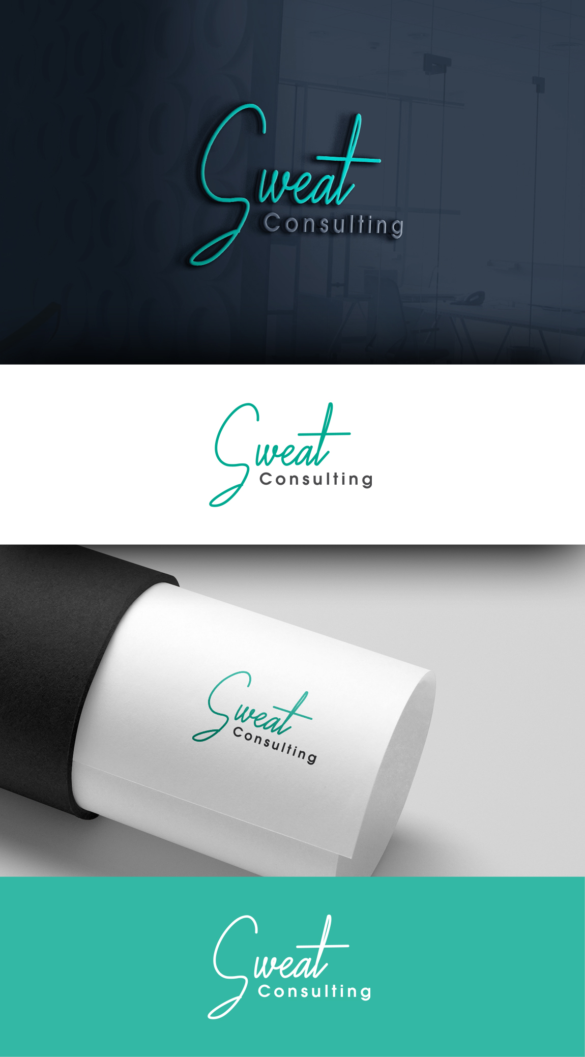 Logo Design by SL Designer for Sweat Consulting  | Design #24093414