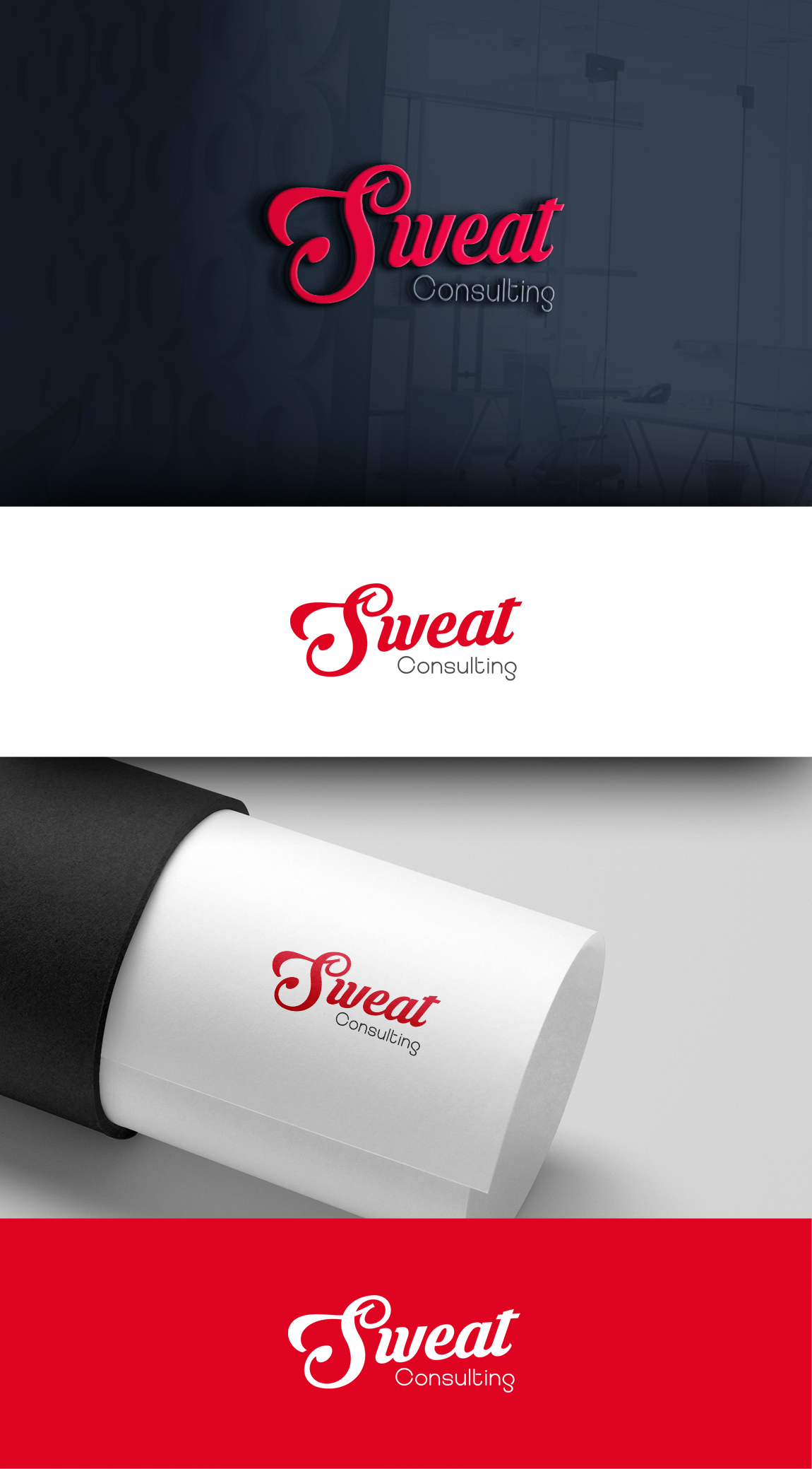 Logo Design by SL Designer for Sweat Consulting  | Design #24093415