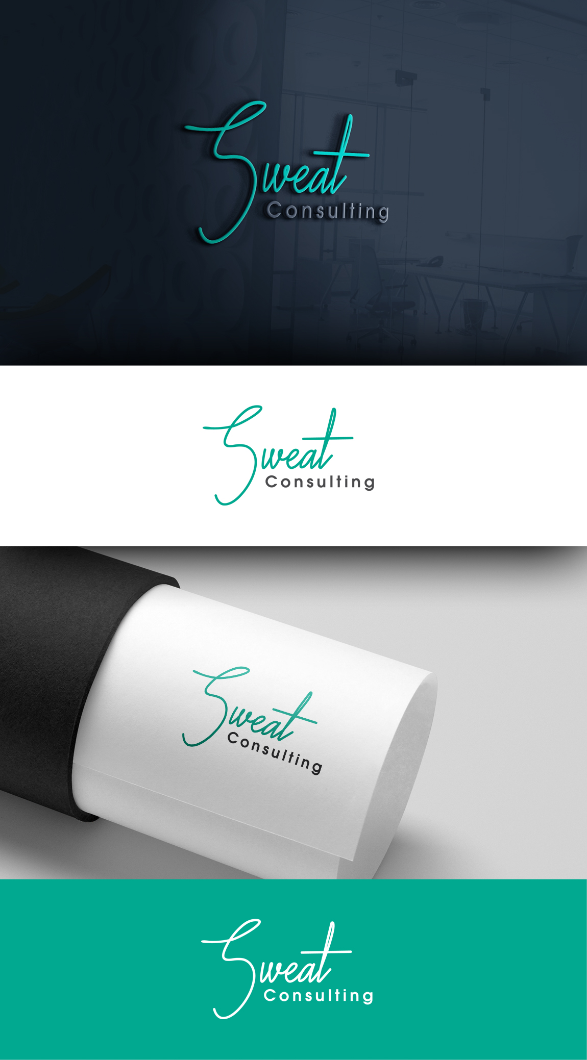Logo Design by SL Designer for Sweat Consulting  | Design #24093692