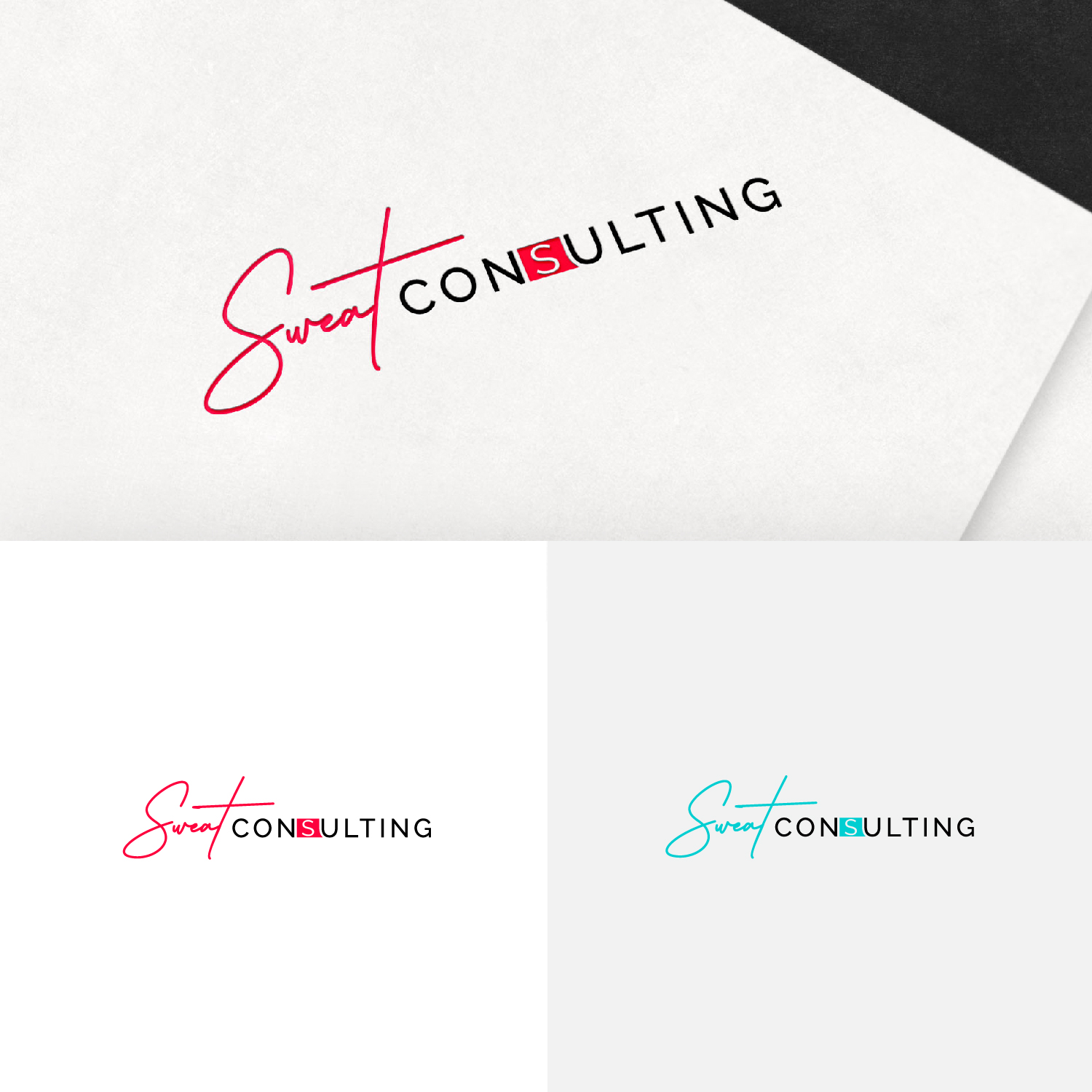 Logo Design by M6G for Sweat Consulting  | Design #24096426