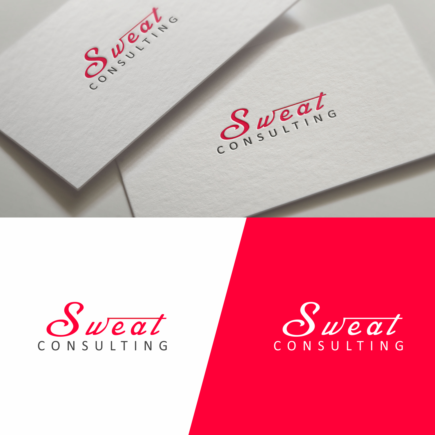 Logo Design by nomnome for Sweat Consulting  | Design #24097100