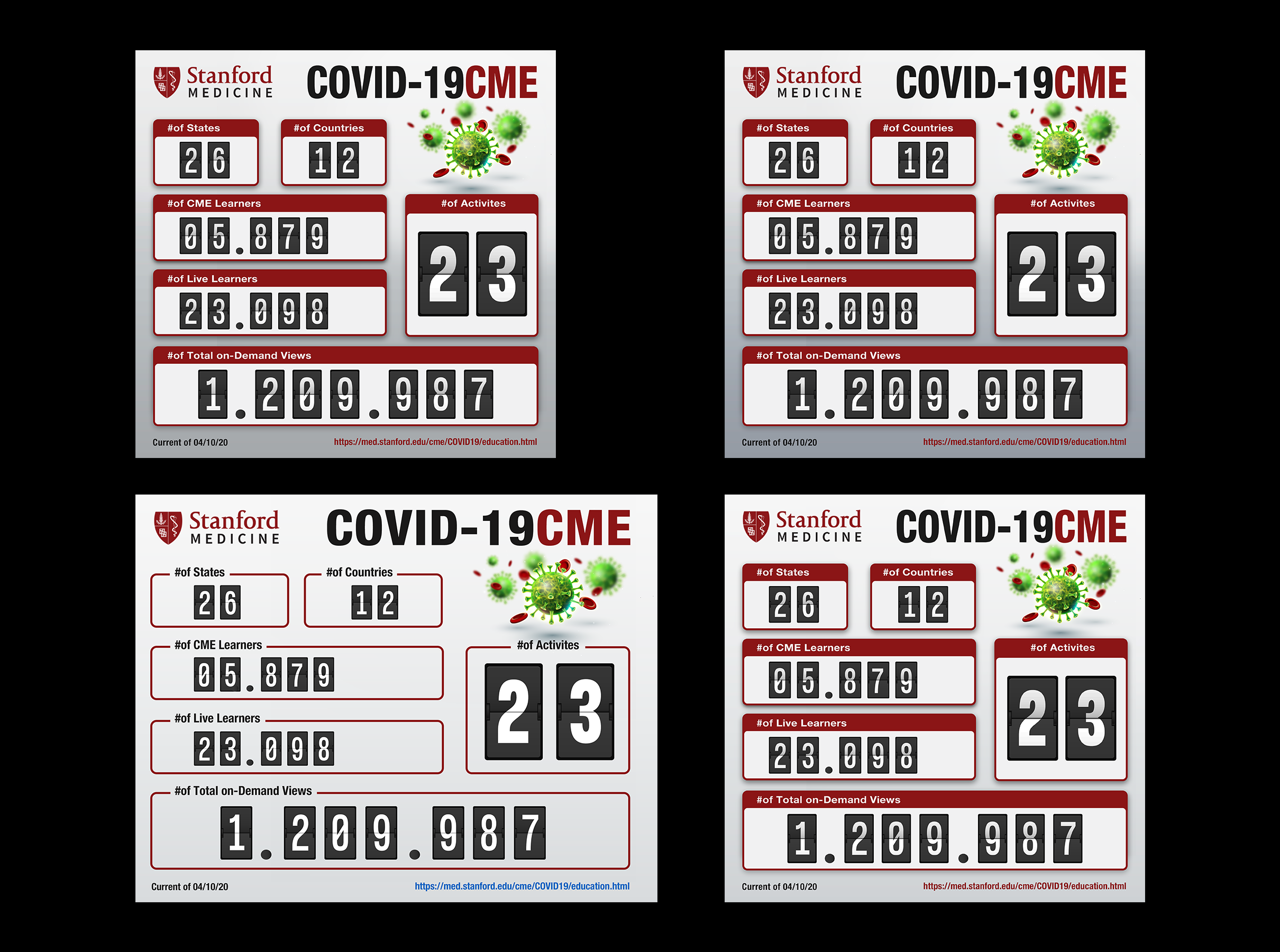 Infographic Design by el_shekoo7 for Stanford Center for Continuing Medical Education | Design #24102563