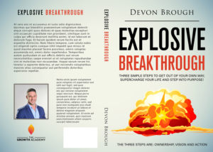 Explosive Breakthrough - An Exciting Mission & Book Cover Project | Book Cover Design by Wally_F