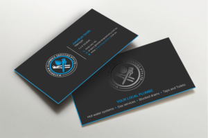 Business Card Design by LAXMI DESIGNHUB for waterview plumbing | Design: #24105261