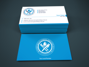 Business Card Design by Imagine Box for waterview plumbing | Design: #24105741