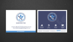 Design of magnet for advertising purposes | Diseño de Tarjeta de Presentación por Bold Pixels