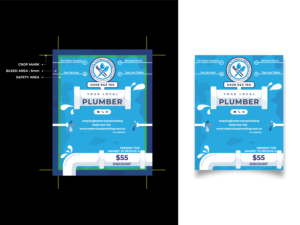 Design of magnet for advertising purposes | Diseño de Tarjeta de Presentación por Anas Q