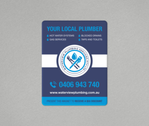 Business Card Design by logodentity for waterview plumbing | Design: #24093647
