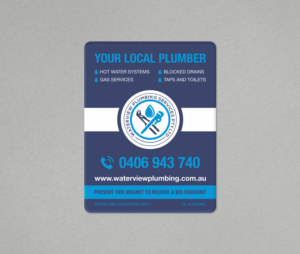 Business Card Design by logodentity for waterview plumbing | Design: #24095443