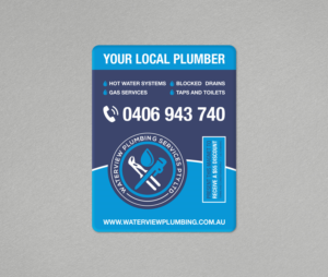 Business Card Design by logodentity for waterview plumbing | Design: #24096798
