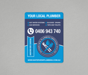Business Card Design by logodentity for waterview plumbing | Design: #24097064