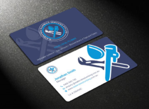 Business Card Design by Imagine design000 for waterview plumbing | Design #24094011