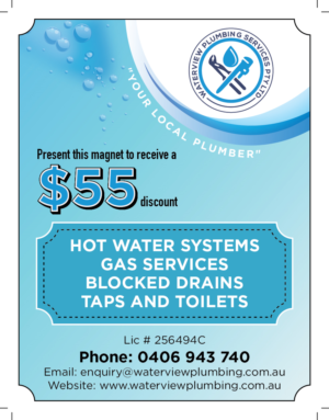 Business Card Design by Varkala Diary for waterview plumbing | Design: #24111432
