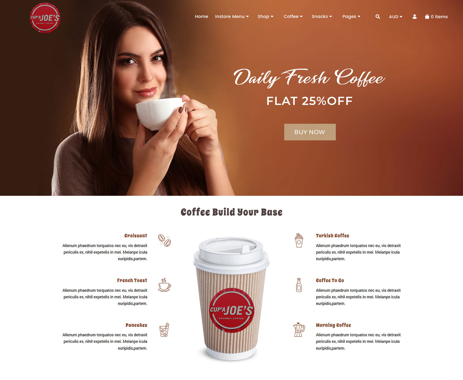 Shopify Design by Expert Designer for this project | Design #24145661