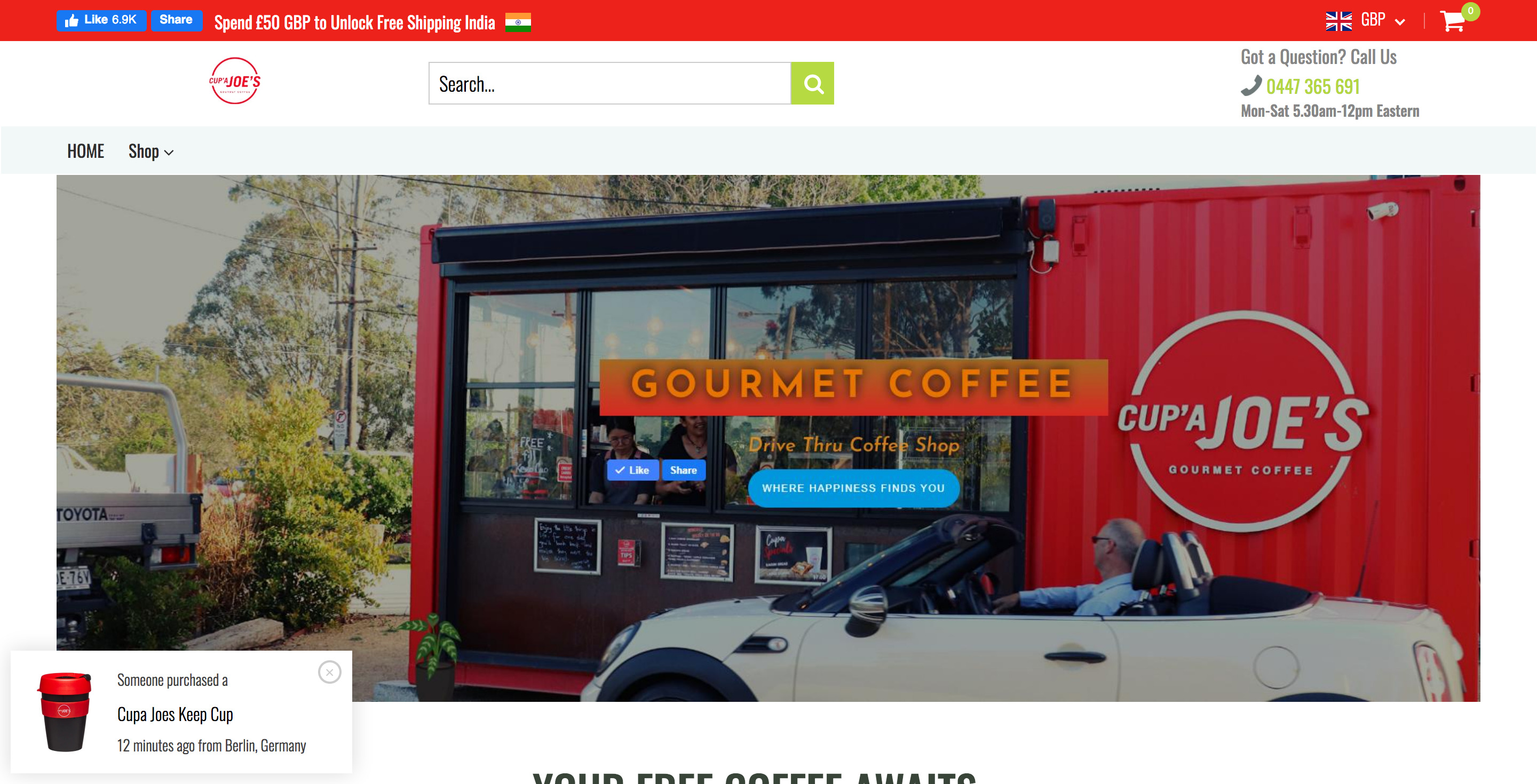 Shopify Design by pb for this project | Design #24117698