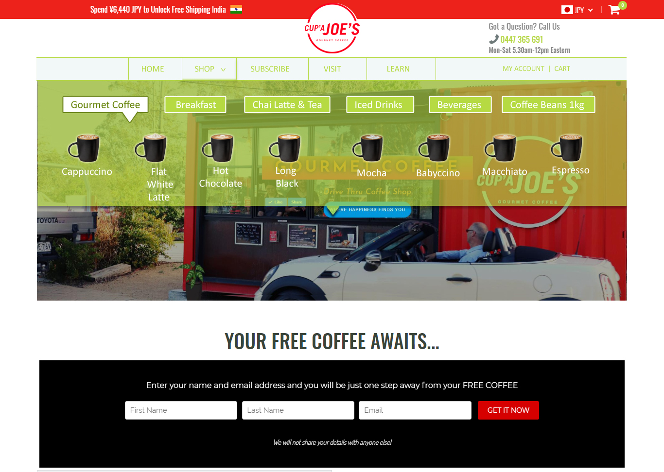 Shopify Design by RPD for this project | Design #24114915