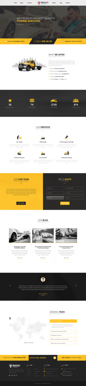 Web Design par Mohtasham H pour ce projet | Design : #24105123