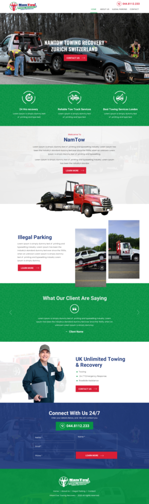 Web Design by rightway for this project | Design #24105298