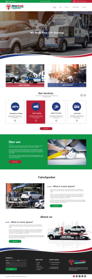 Web Design by bdesigner9 for this project | Design #24106837