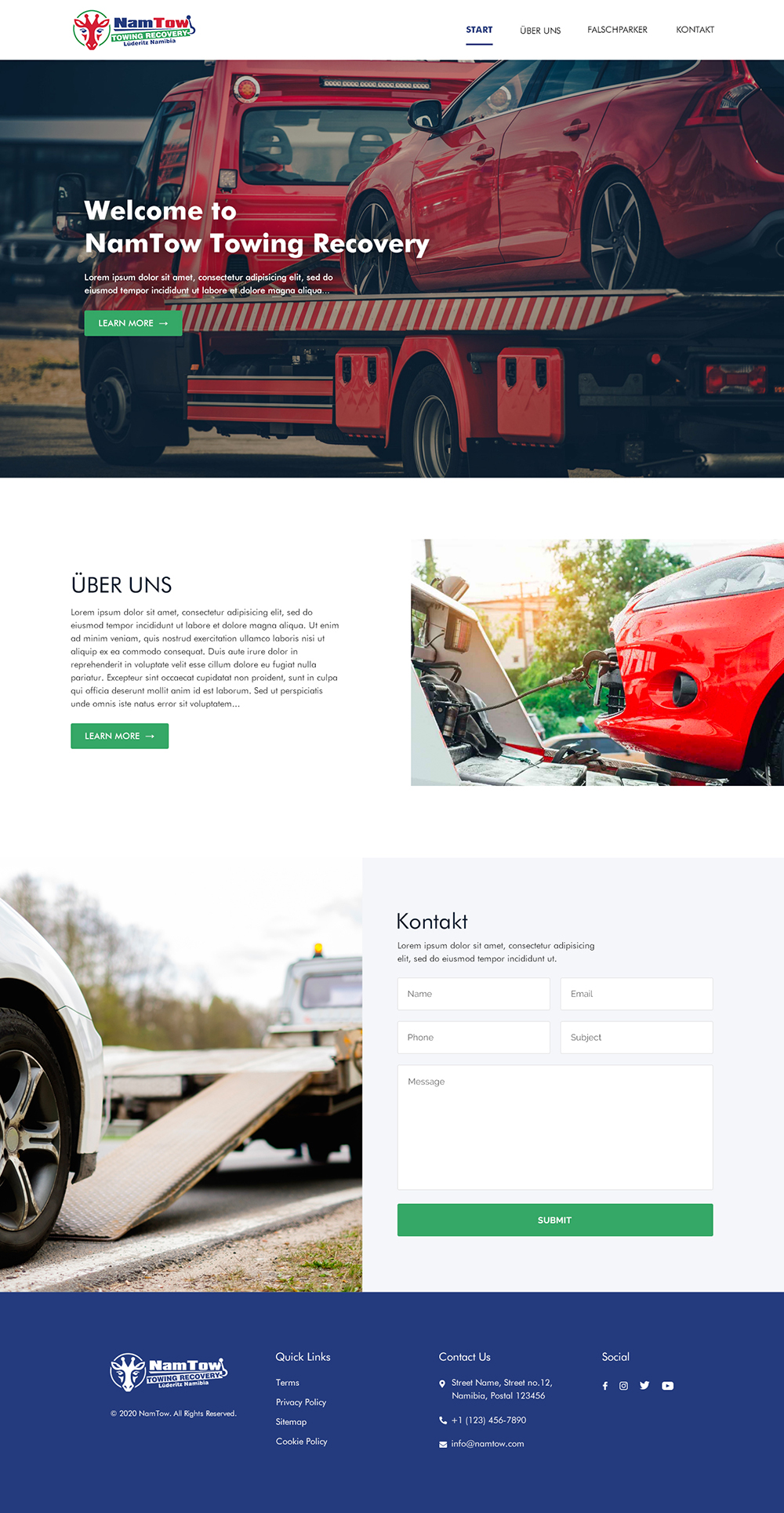 Web Design by Mukarram Haidari for this project | Design #24106023