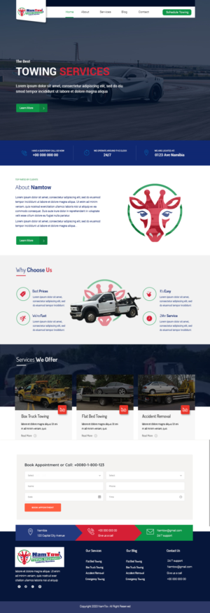 Web Design par Andrew Asiimwe pour ce projet | Design : #24160260