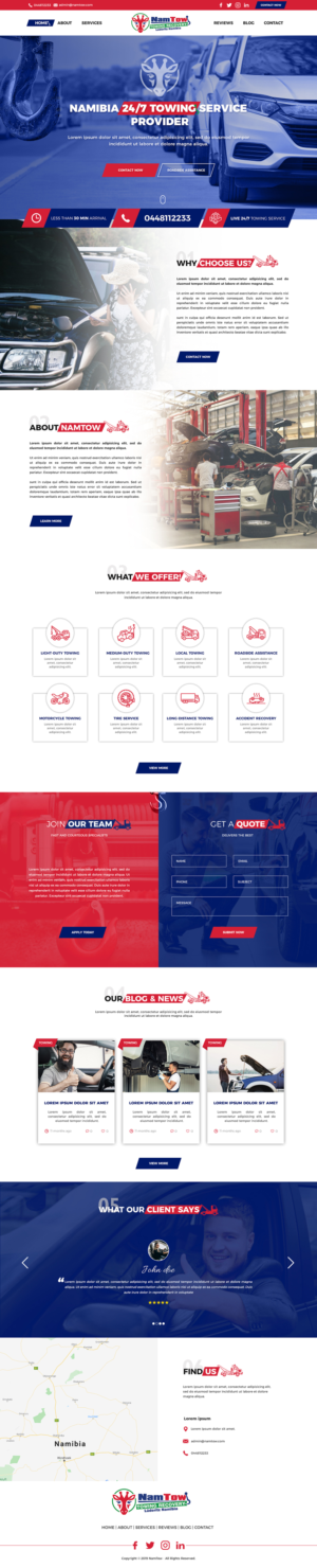 NamTow.com | Web Design par OroojF